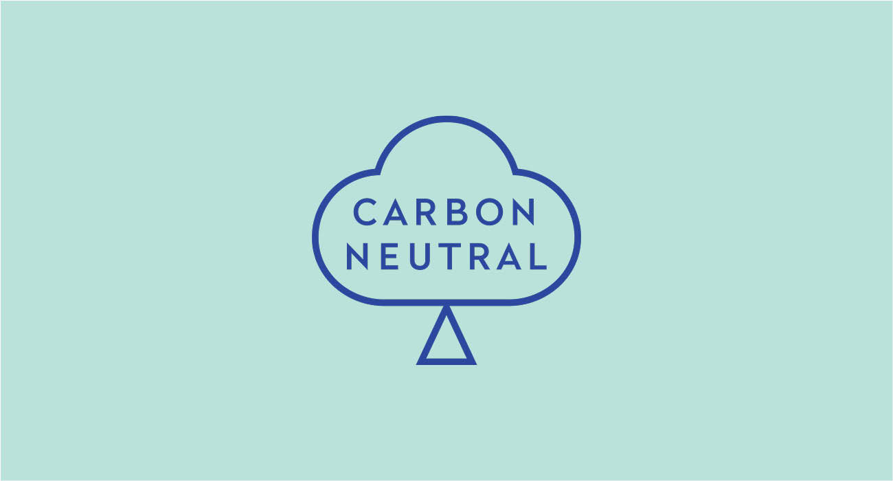 WE'RE CARBON NEUTRAL