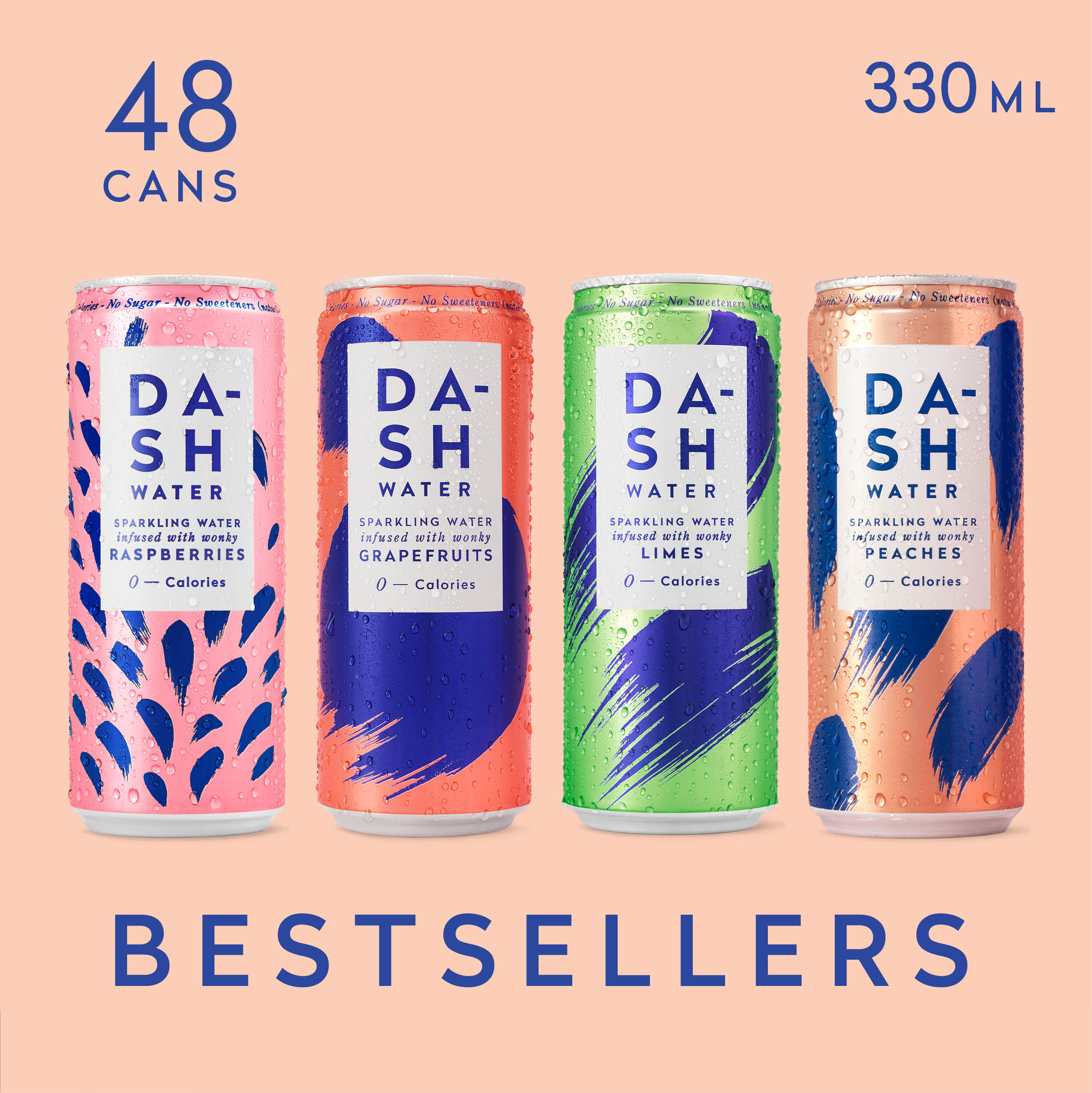 Bestsellers, 48 Cans of Infused Sparkling Water