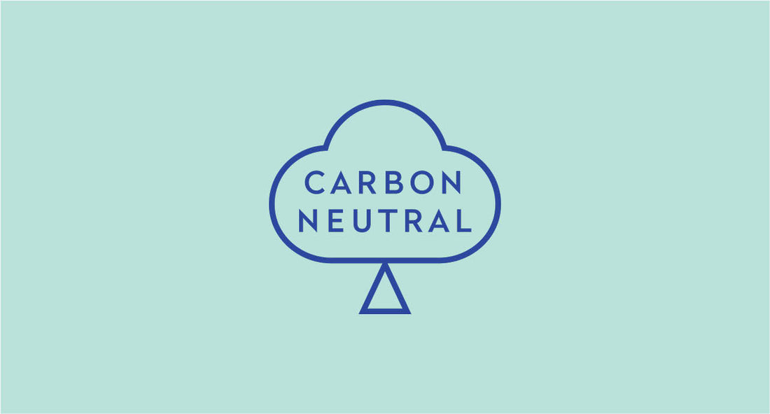 We're now carbon neutral