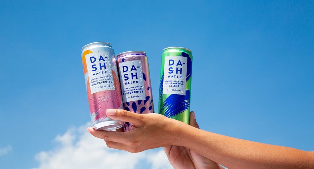 Three DASH Cans in the sky