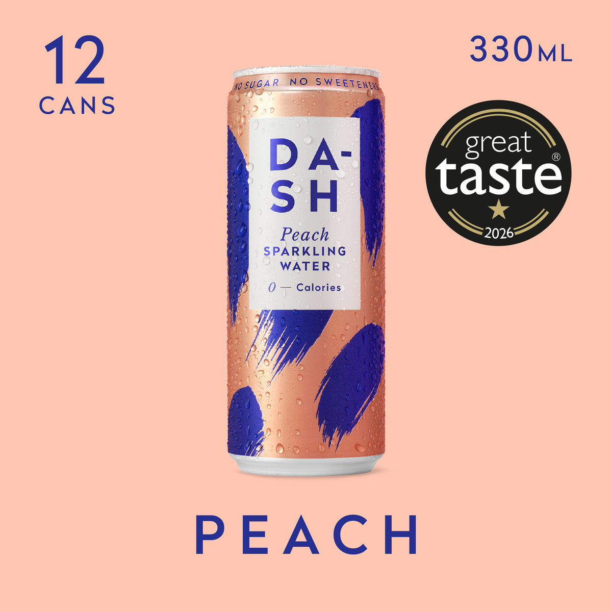 PEACH SPARKLING WATER