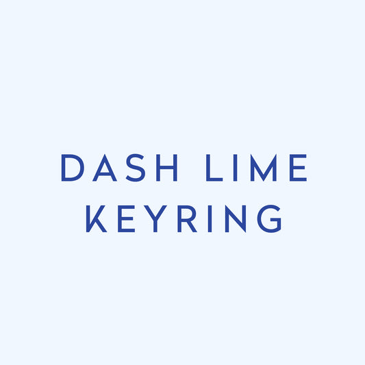 DASH Lime Keyring