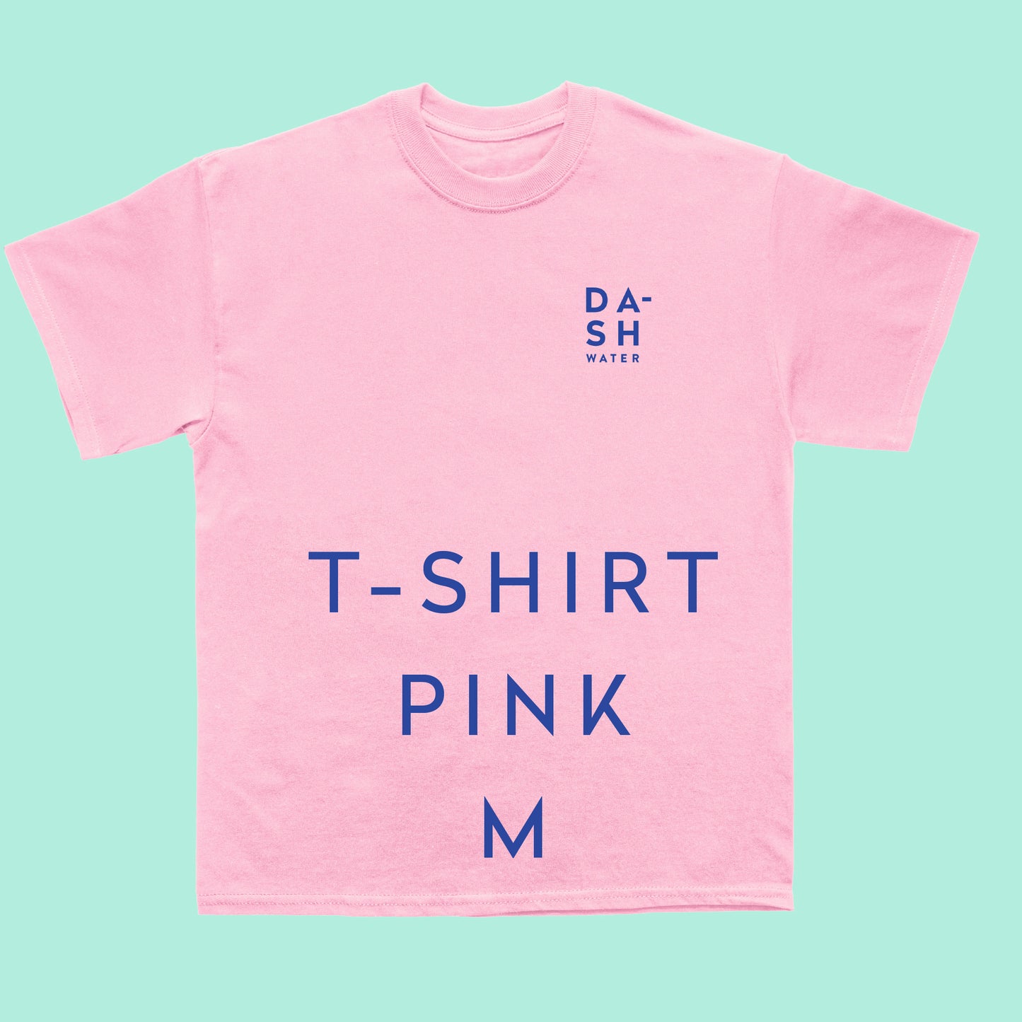 Dash T-shirt Cotton Pink M