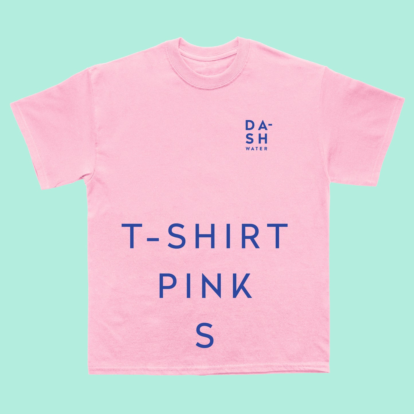 Dash T-shirt Cotton Pink S