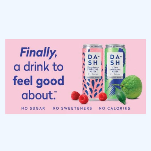 Shelf talker 500ml BIG DASH