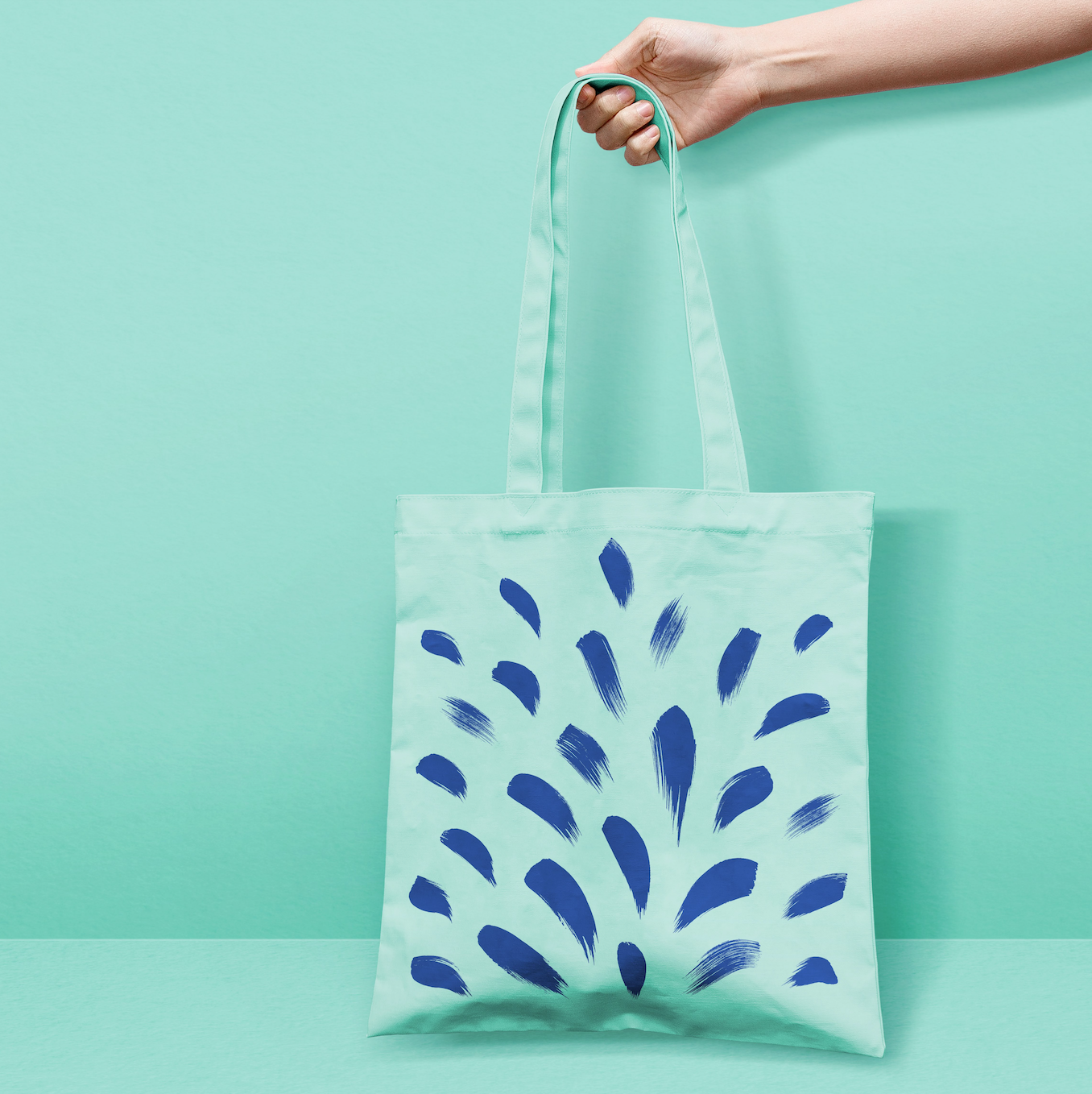 GREEN TOTE BAG